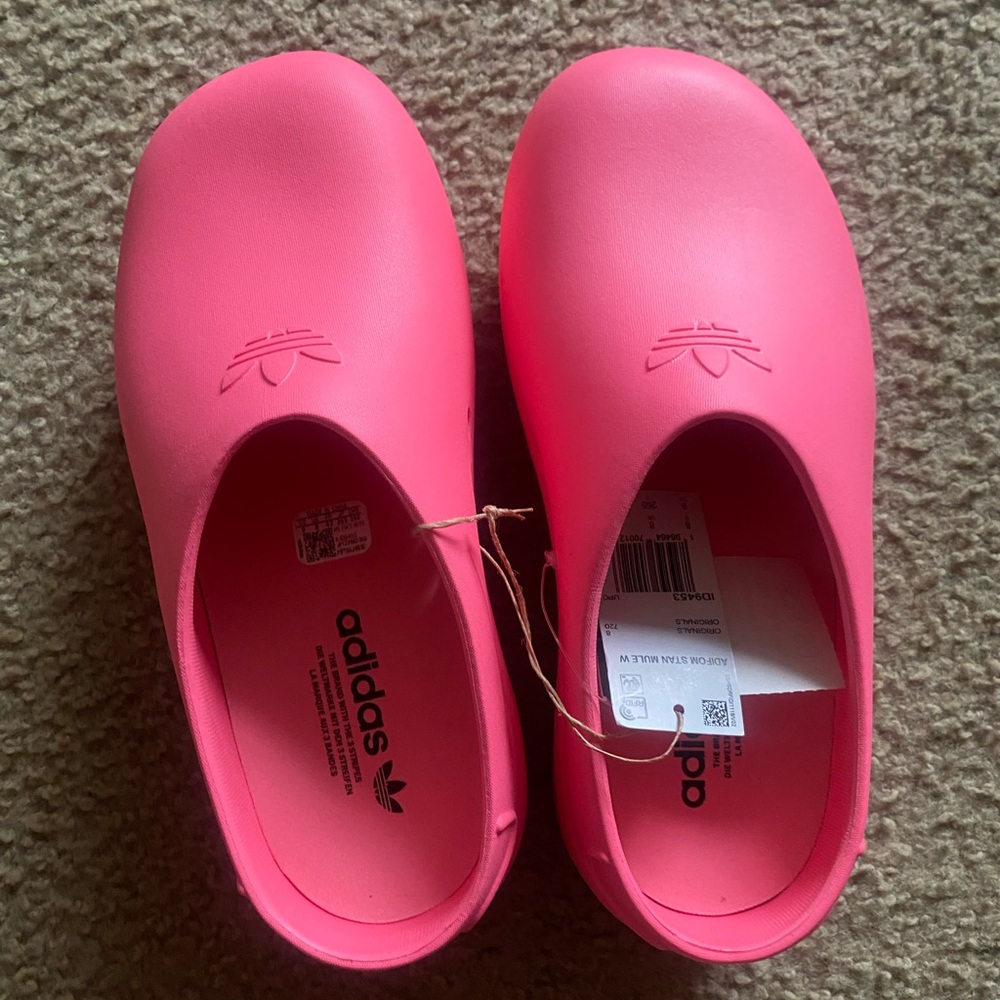 adidas Pink Mules & Clogs